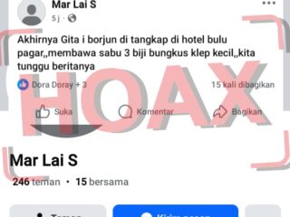 Waspada, Akun Facebook Palsu Mar Lai S Diduga Kerap Posting Informasi Yang Tidak Benar Terjadi
