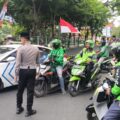 Polres Pamekasan Bersama Komunitas Ojol Pamekasan Gelar Doa Bersama, Atas Wafatnya Affan Kurniawan