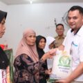 Gus Irawan Pasaribu  Hadiri Penyaluran langsung   Penerima  Manfaat ( KPM)  Di Kec.Sipirok