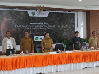 konsultasi Publik Hasil Study Kelayakan Pembangunan koridor Satwa di Kawasan Batang toru