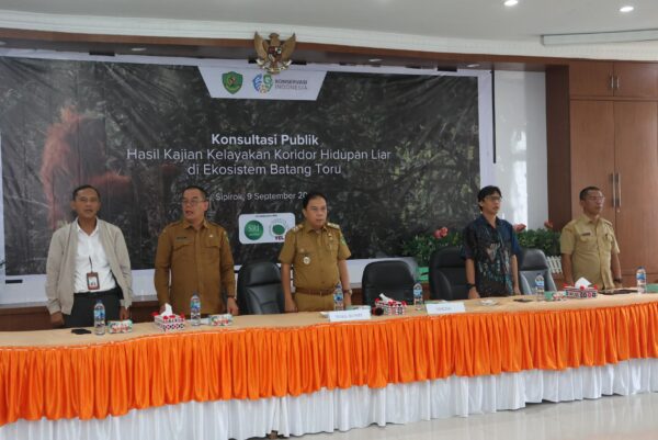 konsultasi Publik Hasil Study Kelayakan Pembangunan koridor Satwa di Kawasan Batang toru
