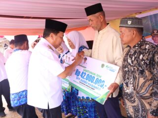 Wabup Tapsel  Jafar Syahbuddin Ritonga Hadiri Sapari Maulid Nabi SAW  1447-H di Kec .Angkola Barat