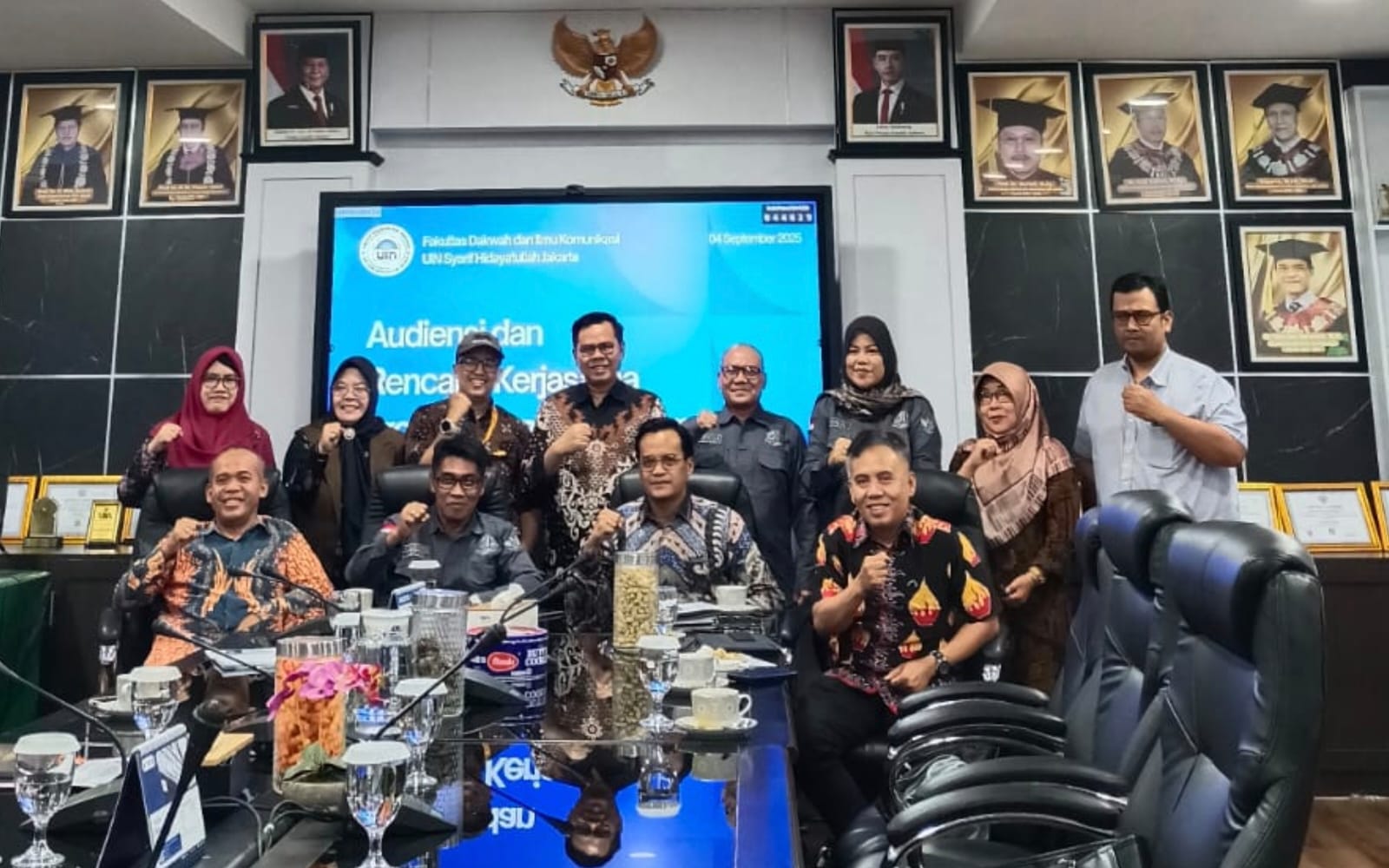 PJS, FIDKOM UIN, Jakarta, Kerjasama, Strategis