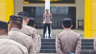 Bentuk Kesiapsiagaan Polri, Polres Pamekasan Gelar Sispam Mako