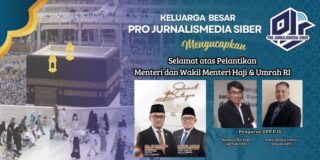 Pelantikan Menteri dan Wamen Haji: PJS Siap Kawal Transparansi dan Pelayanan Umat