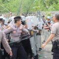 Polda Jatim Gelar Gelar Latihan Peningkatan Kemampuan Dalmas Di Polres Pamekasan