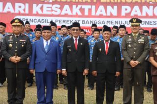 Hadiri Upacara Hari Kesakitan Pancasila, Kapolres Pamekasan Ajak Untuk Komitmen mengamalkan nilai-nilai Pancasila