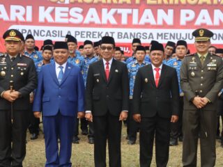 Hadiri Upacara Hari Kesakitan Pancasila, Kapolres Pamekasan Ajak Untuk Komitmen mengamalkan nilai-nilai Pancasila