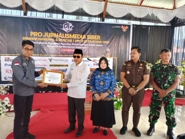 Bupati Touna Sulteng Hadiri Muscab I PJS, Dukung UKW Digelar di Pulau Wisata Togian