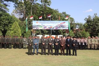 Kapolres Pamekasan Hadiri Upacara HUT TNI Ke-80