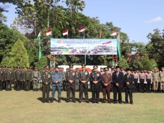 Kapolres Pamekasan Hadiri Upacara HUT TNI Ke-80