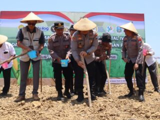 Polres Pamekasan Gelar Penanaman Jagung Serentak Kurtal IV, Siap Dukung Penuh Program Pemerintah