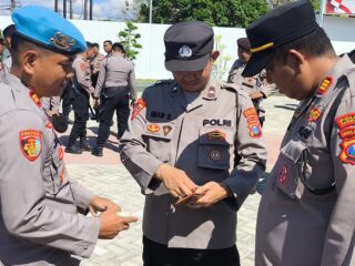 Meminimalisir Pelanggaran Anggota, Propam Polres Pamekasan Gelar Gaktibplin