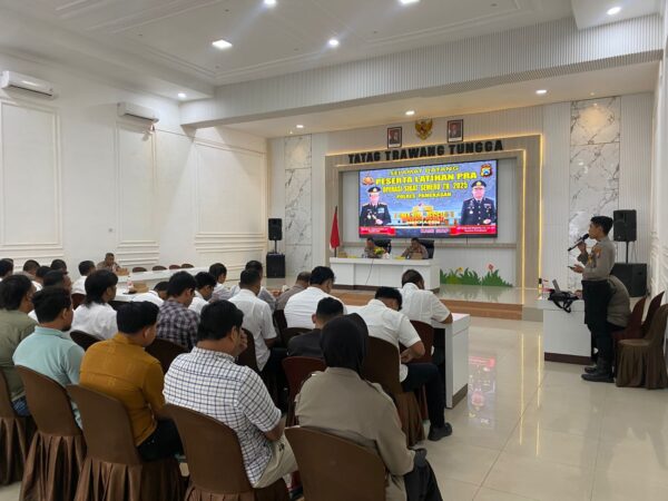 Jelang Operasi Sikat Semeru 2025, Polres Pamekasan Gelar Latihan Pra Operasi