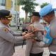 Kapolres Pamekasan Pimpin Apel Pengukuhan Pamapta Polres Pamekasan