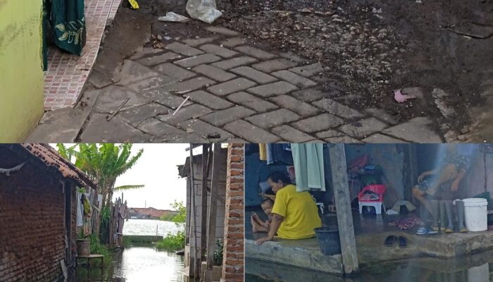 Miris Puluhan Tahun Jalan Pemukiman di Kel Bandengan Kota Pekalongan Belum Tersentuh Pembangunan, Dinperkim Tidak Ada Anggaran