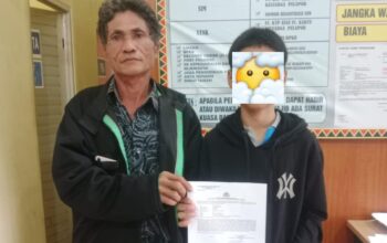 Fatizaro Gulo Mohon Kepada Kapolres Nias Agar Kasus Penganiayaan Terhadap Anaknya Segera Di Proses