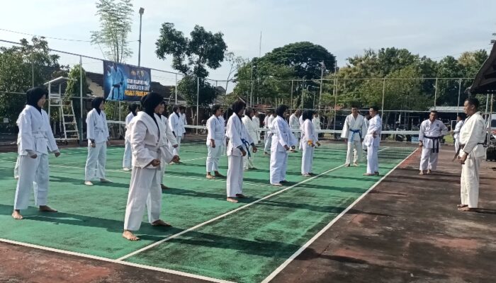 Ujian Beladiri Personel Polres Pamekasan, Salah Satu Bentuk Kesiapan Dalam Pelaksanaan Tugas Di Lapangan